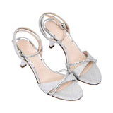 Albano Women's Glitter Ankle-Strap Sandal