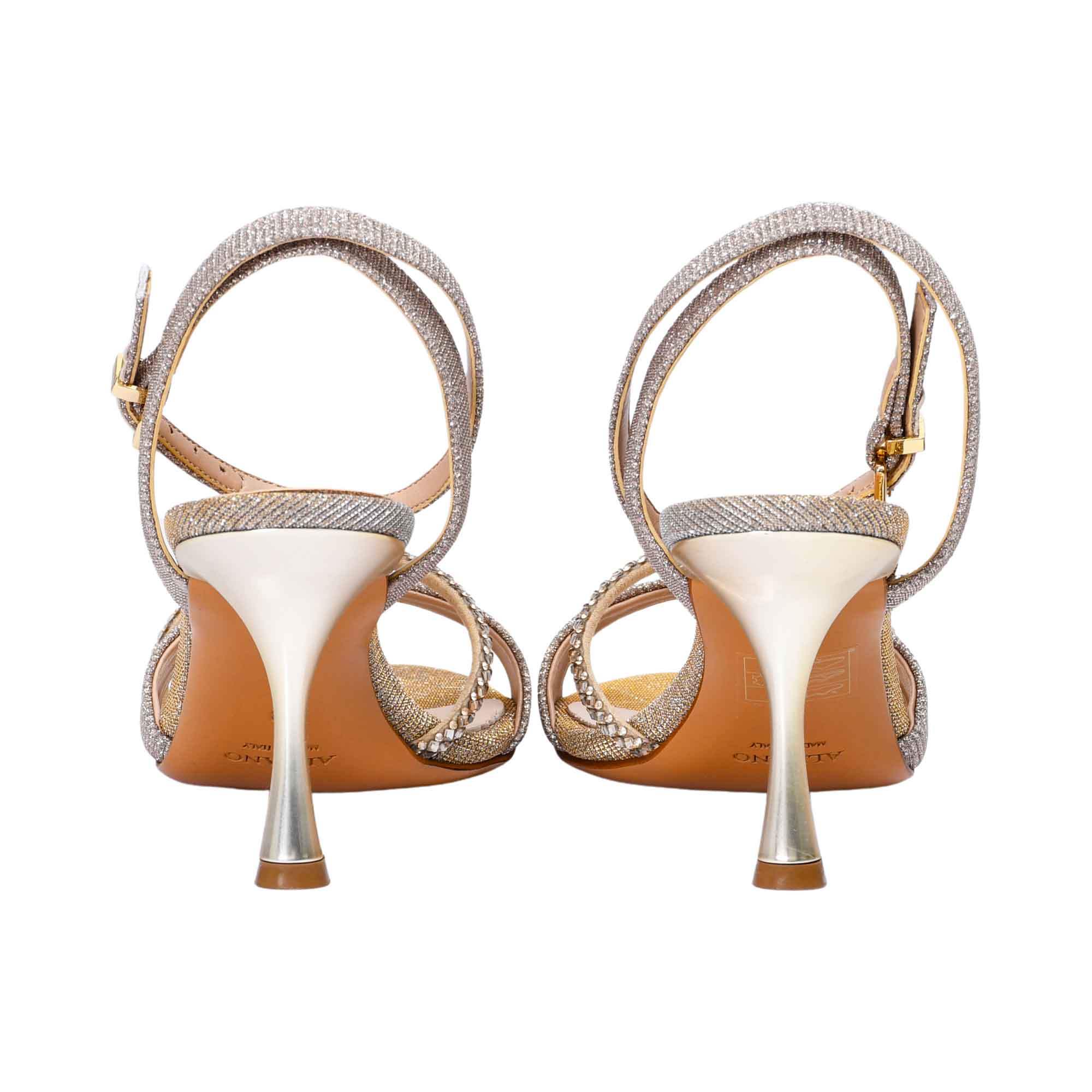 Albano Women's Glitter Ankle-Strap Sandal