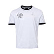 Eden Park Men's Grey Number 10 T-Shirt with Black Trim