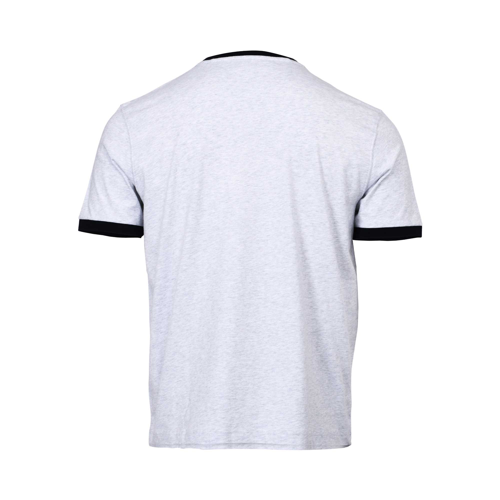 Eden Park Men's Grey Number 10 T-Shirt with Black Trim