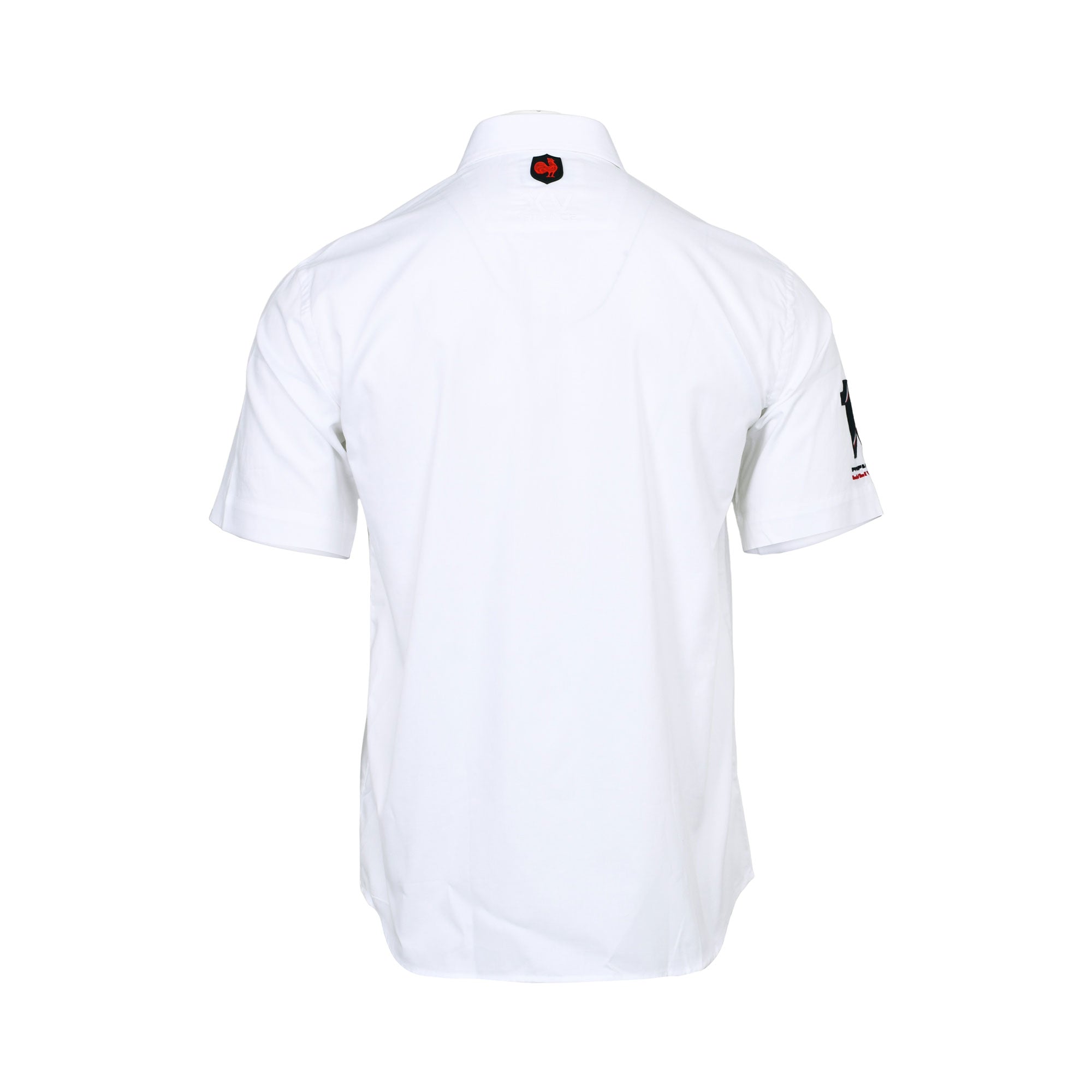 Eden Park Men's White Short-Sleeve Button-Down Shirt