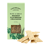 Cartwright & Butler Olive & Garlic Seeded Flatbread 130g