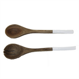 Van Deurs Danmark Servers Mango White Set Of 2