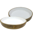 Van Deurs Danmark Dish Deep Mango White Set Of 2