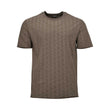 Emporio Armani Men's Walnut Textured T-Shirt