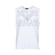 Emporio Armani Men's Logo Sleeveless T-Shirt - (Available in White & Timber)