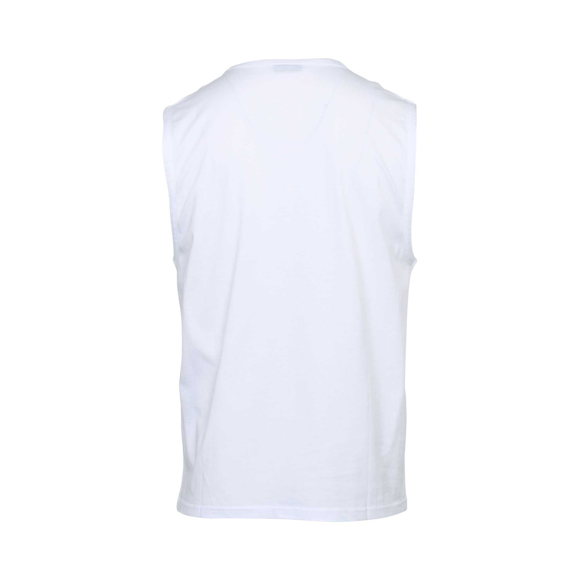 Emporio Armani Men's Logo Sleeveless T-Shirt - (Available in White & Timber)