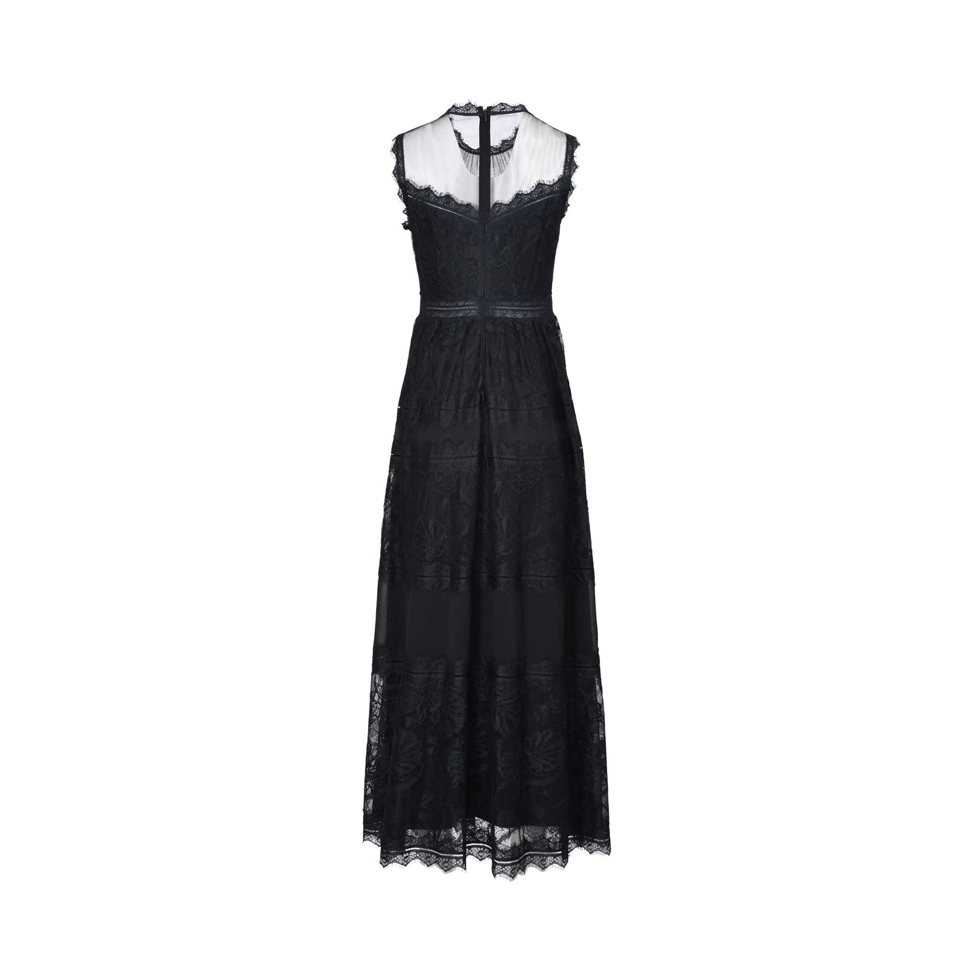 Ermanno Firenze Women's Black Long Dress