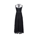 Ermanno Firenze Women's Black Long Dress