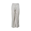 Eleventy Women's Pleated Wide-Leg Trouser