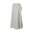 Eleventy Women's Tie-Waist Linen-Blend Maxi Skirt