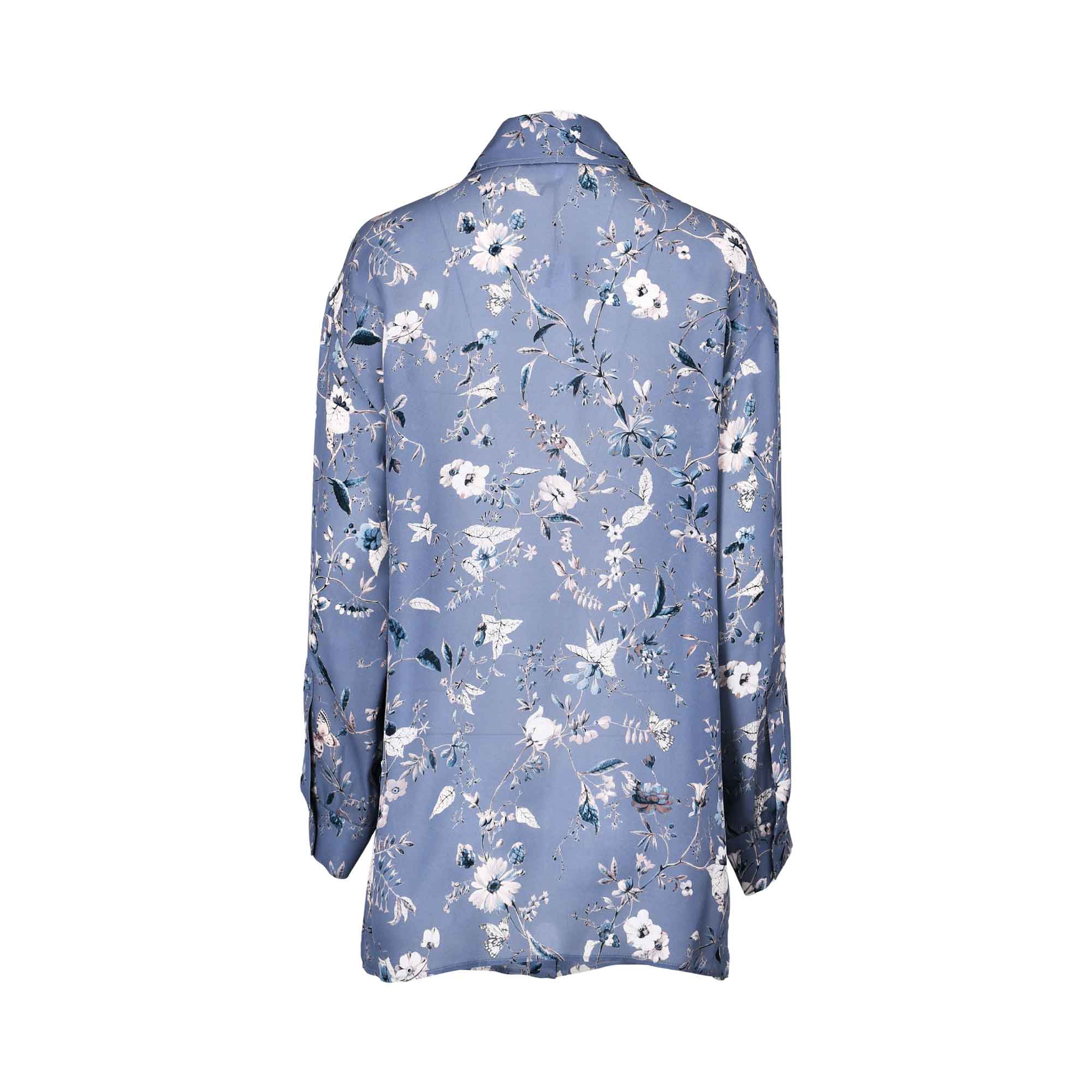 Eleventy Women's Floral Print Long-Sleeve Shirt