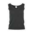 Eleventy Women's Ribbed V-Neck Sleeveless Top