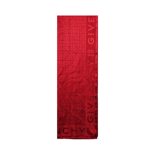 Givenchy Women's Dark Red Scarf