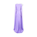 GW Couture Women's Lilac Long Dress