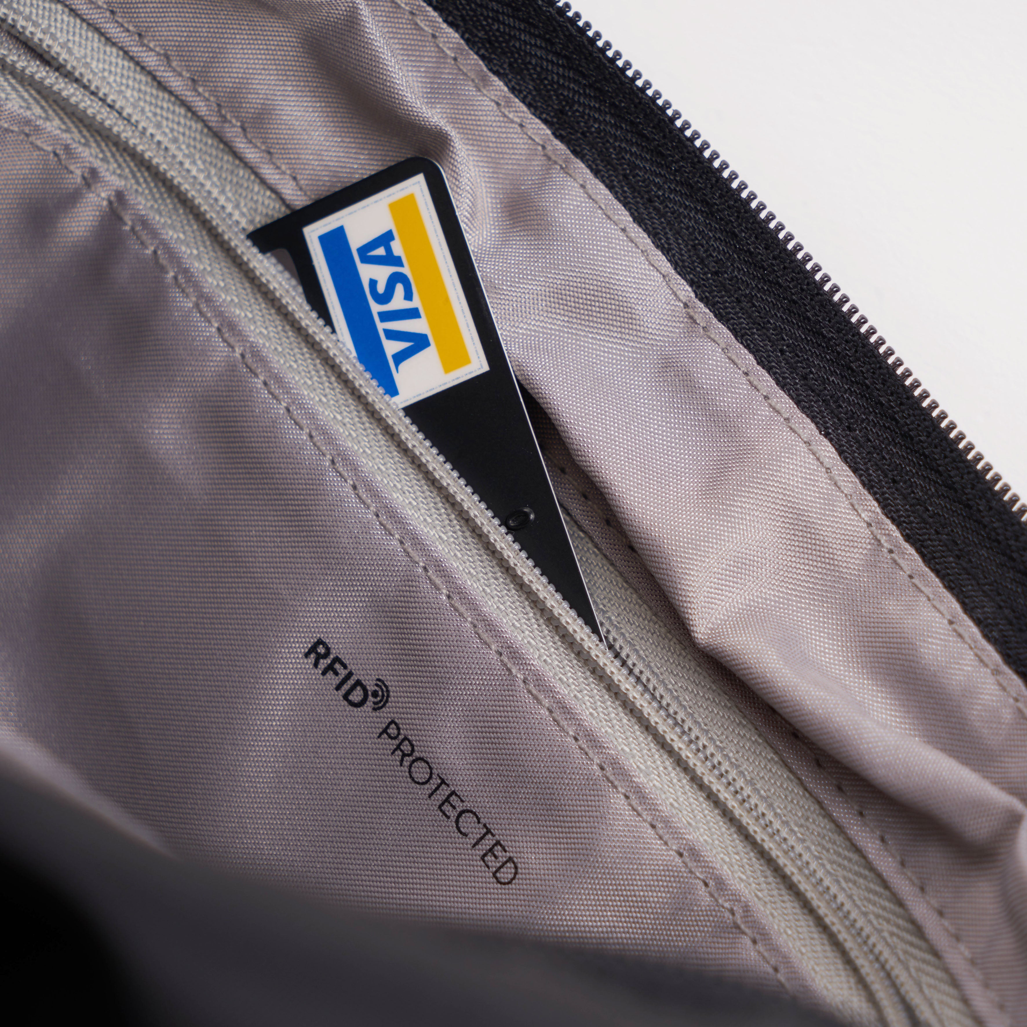 HEDGREN BLACK SHOULDER BAG
