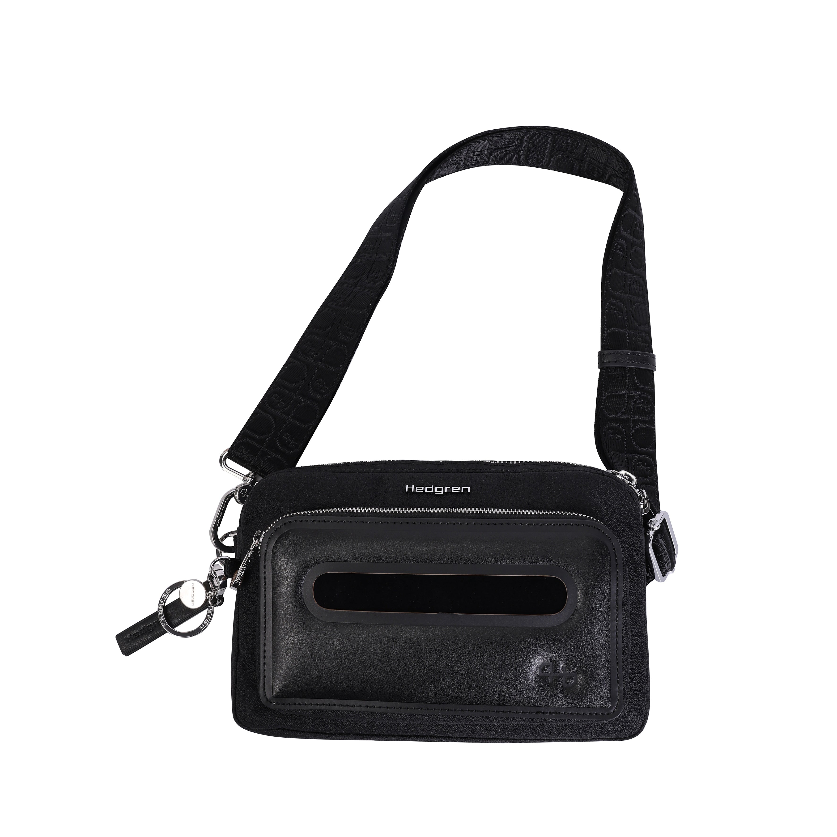 HEDGREN AMERICANO BLACK CROSS BODY BAG