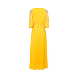 Shaira Women's Yellow Kaftan
