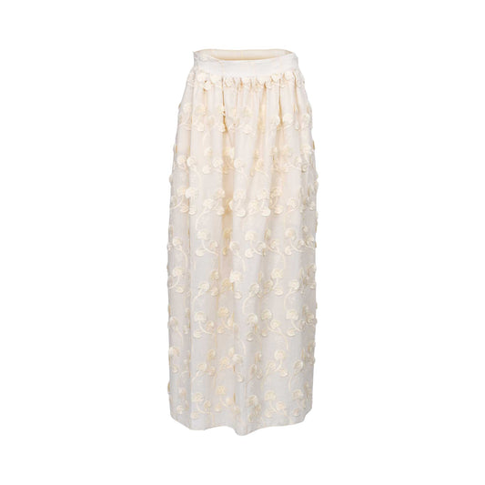 Jijil Women's Gonna Beige Long Skirt