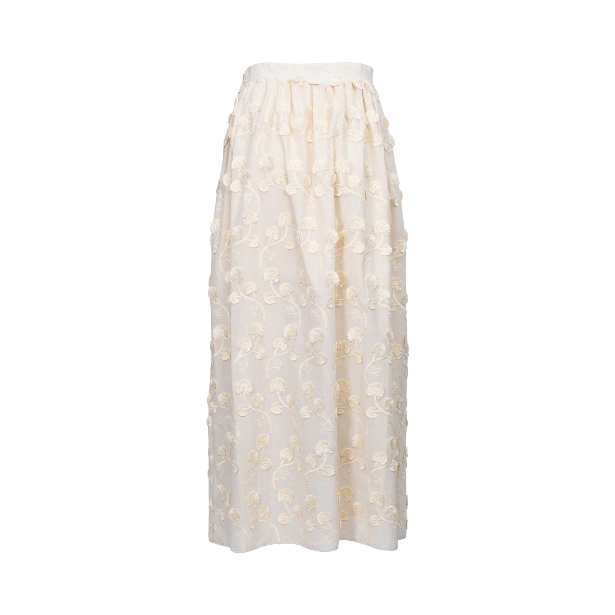 Jijil Women's Gonna Beige Long Skirt