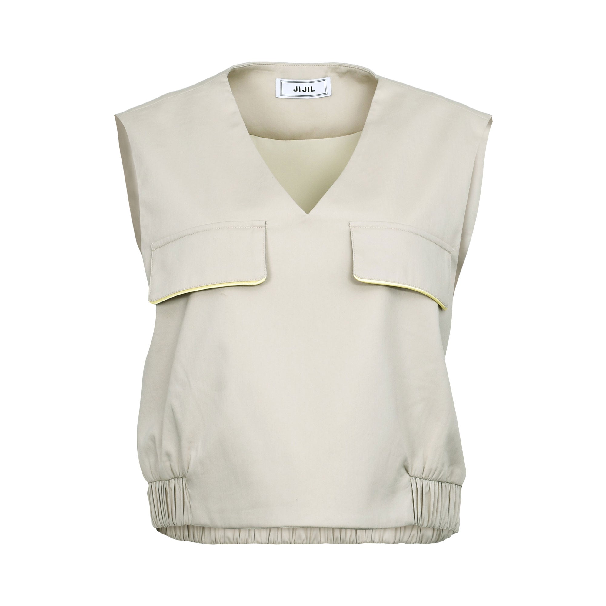 Jijil Women's Off-white Top