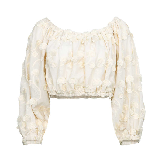 Jijil Women's Beige Top