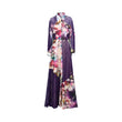 Julytwo Women's Purple Long Dress