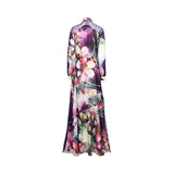 Julytwo Women's Purple Long Dress