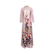 Julytwo Women's Pink Ivory Kaftan