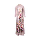 Julytwo Women's Pink Ivory Kaftan