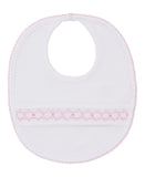 Kissy Kissy Kids New Born Girl's White & Pink Sleepsuit Set