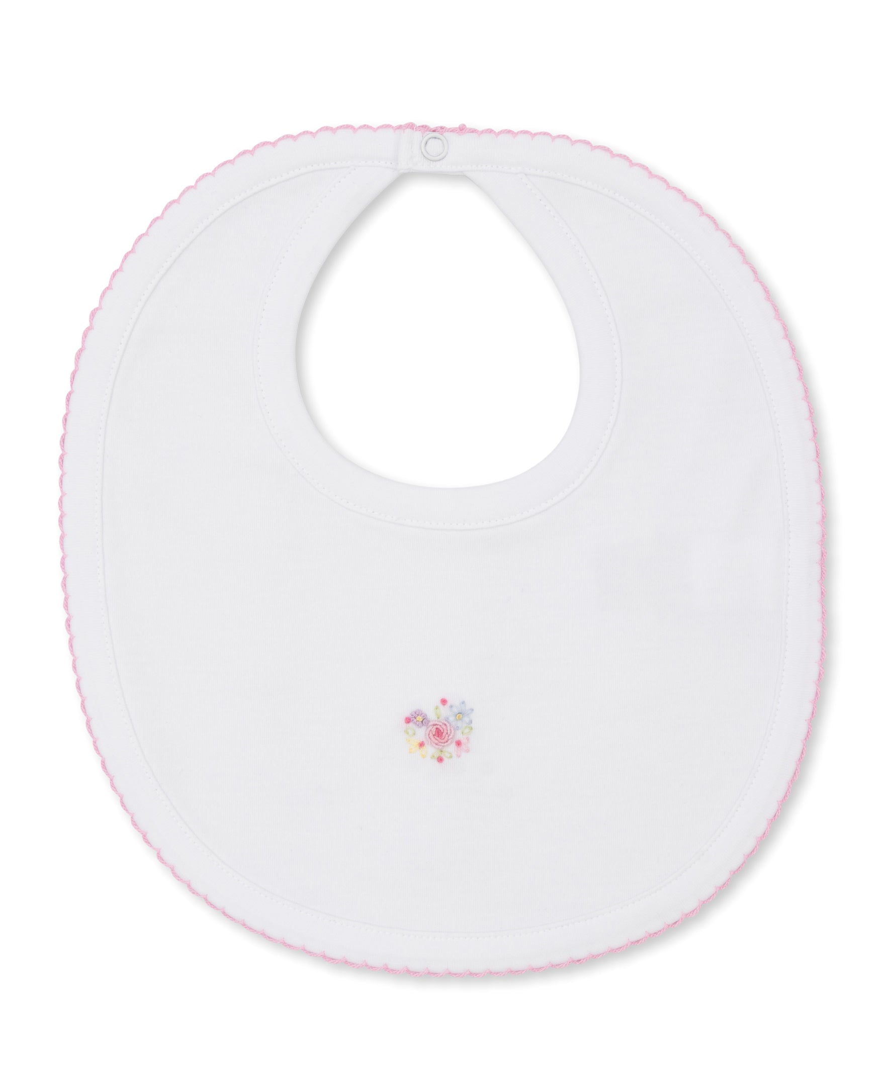 Kissy Kissy Kids New Born Girl's White & Pink Sleepsuit Set