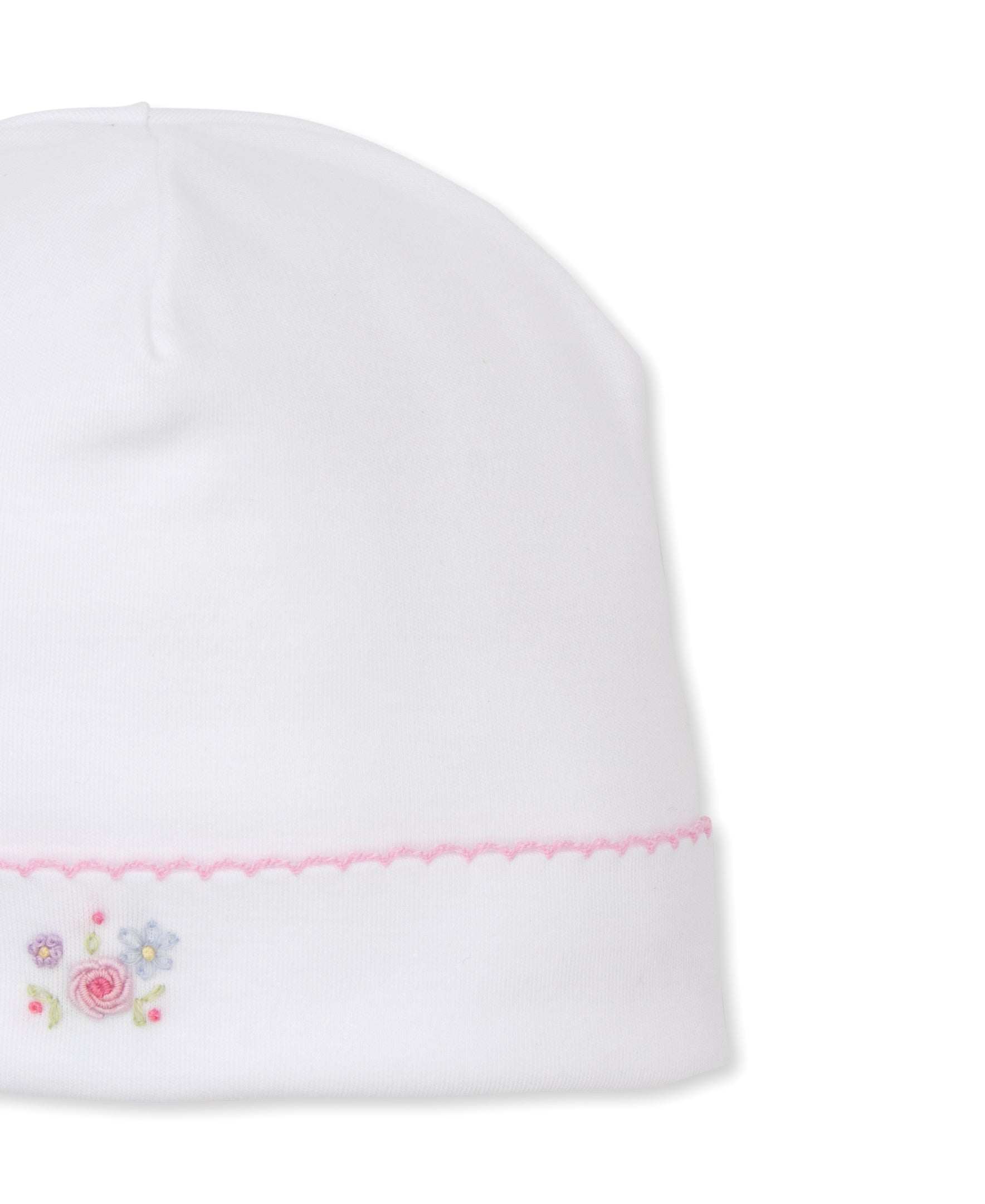 Kissy Kissy Kids New Born Girl's White & Pink Sleepsuit Set