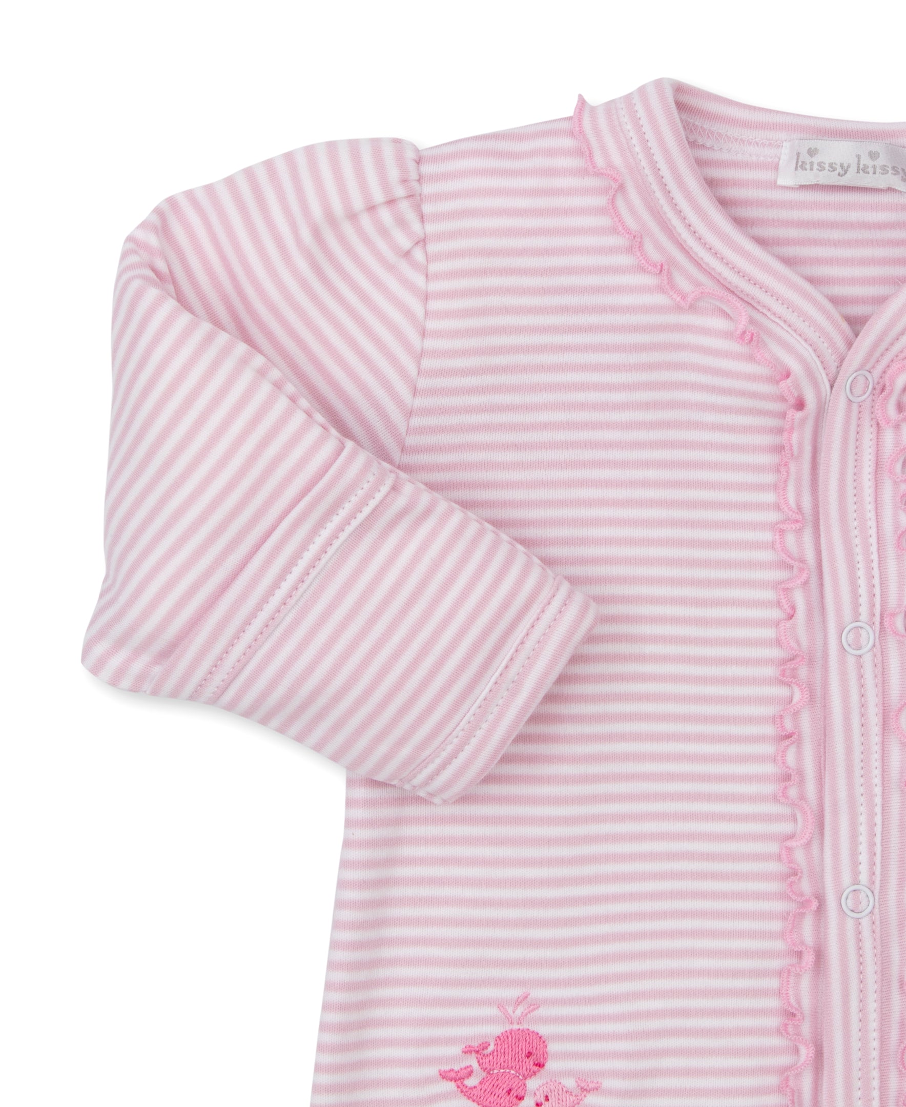 Kissy Kissy Kids New Born Girl's Pink Sleepsuit Set