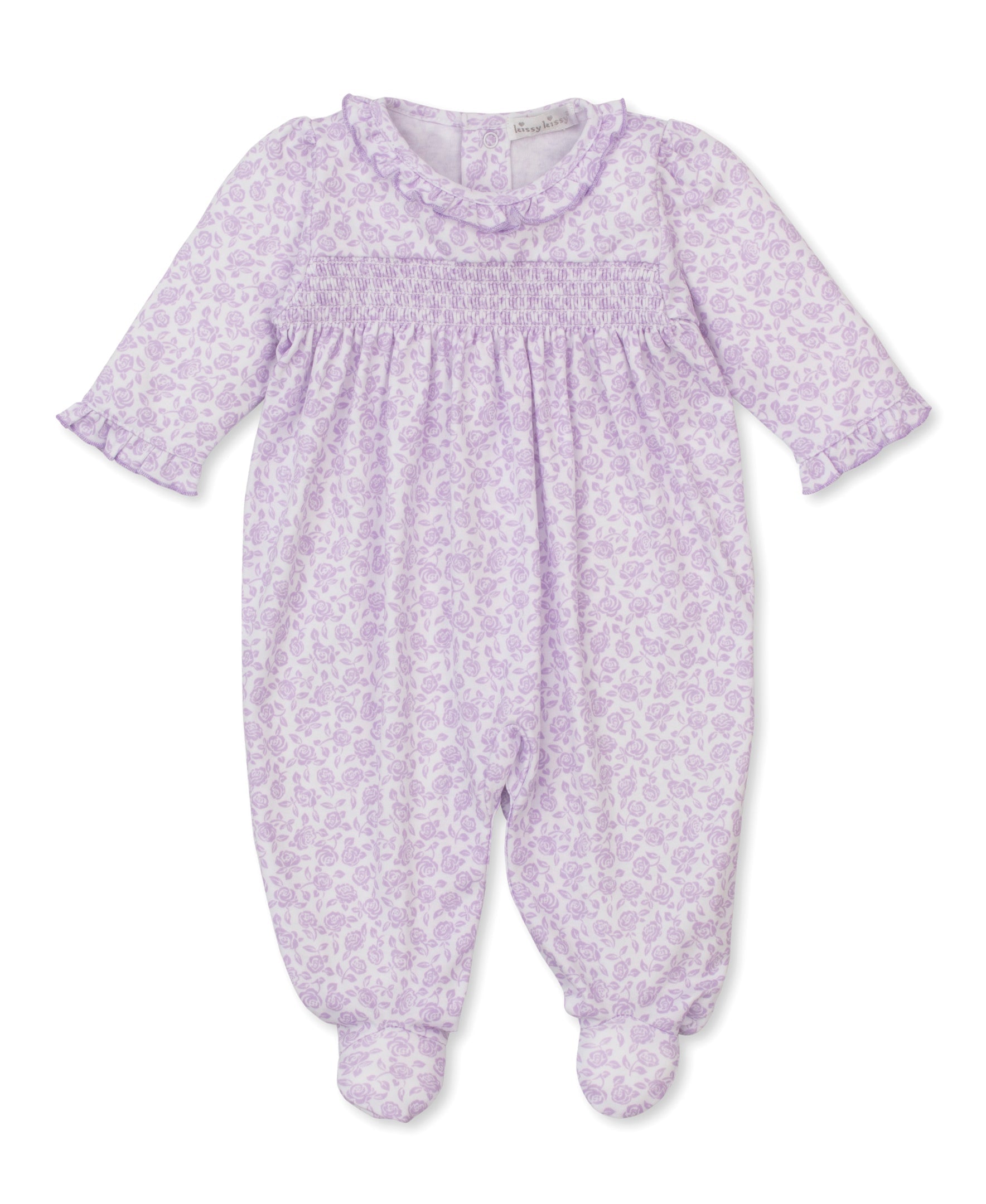 Kissy Kissy Kids New Born Lilac Sleepsuit Set