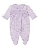 Kissy Kissy Kids New Born Lilac Sleepsuit Set