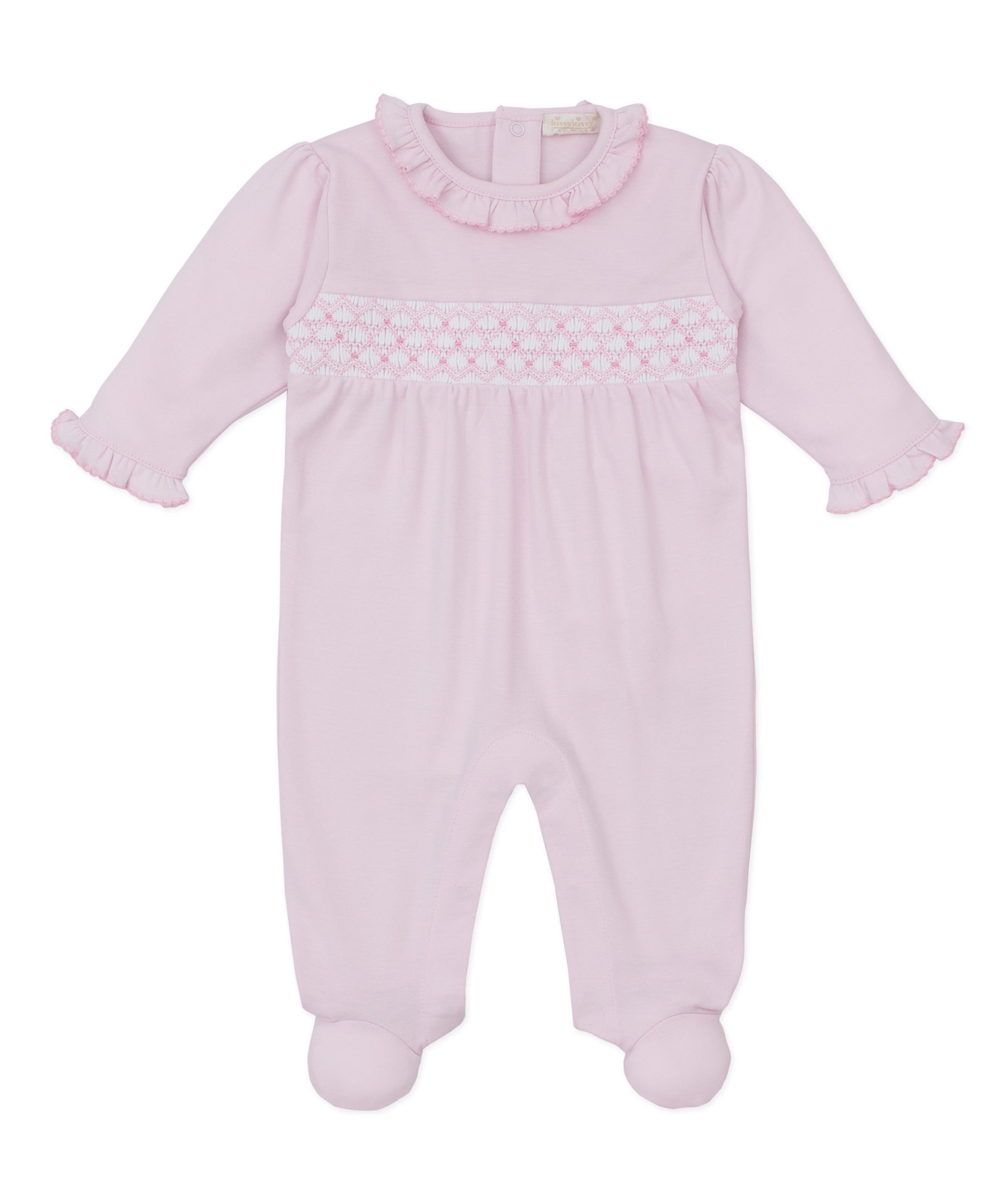 Kissy Kissy Kids New Born Girl's Pink Sleepsuit Set