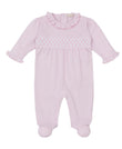 Kissy Kissy Kids New Born Girl's Pink Sleepsuit Set