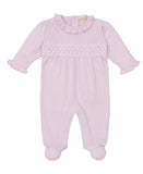 Kissy Kissy Kids New Born Girl's Pink Sleepsuit Set