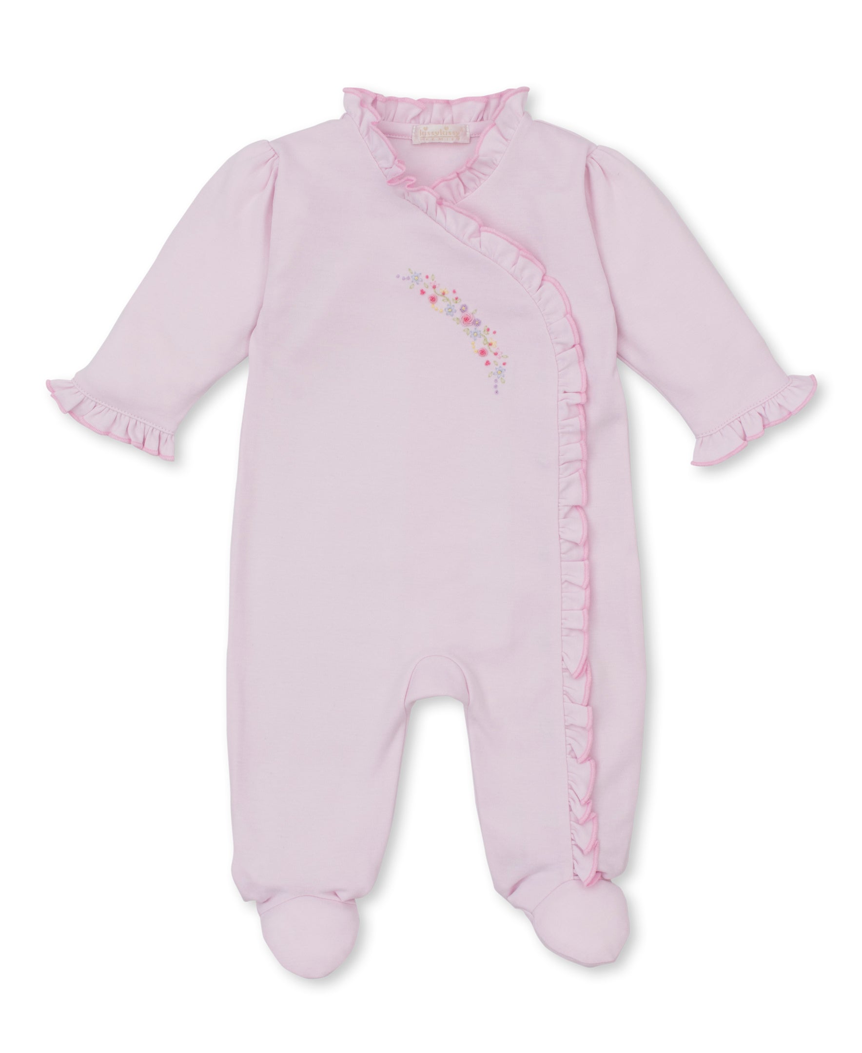Kissy Kissy Kids New Born Girl's Pink Sleepsuit Set