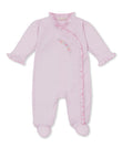 Kissy Kissy Kids New Born Girl's Pink Sleepsuit Set