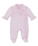 Kissy Kissy Kids New Born Girl's Pink Sleepsuit Set