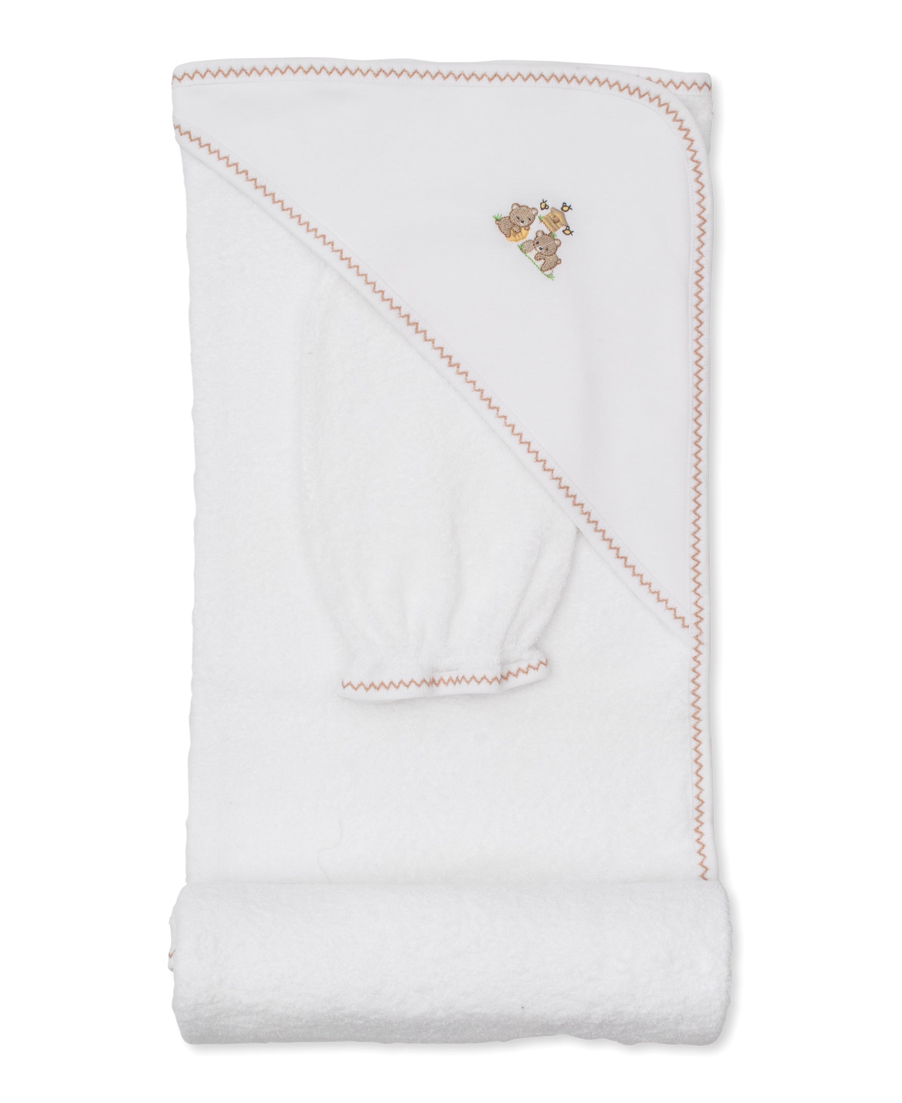 Kissy Kissy Kids New Born Unisex White Towel