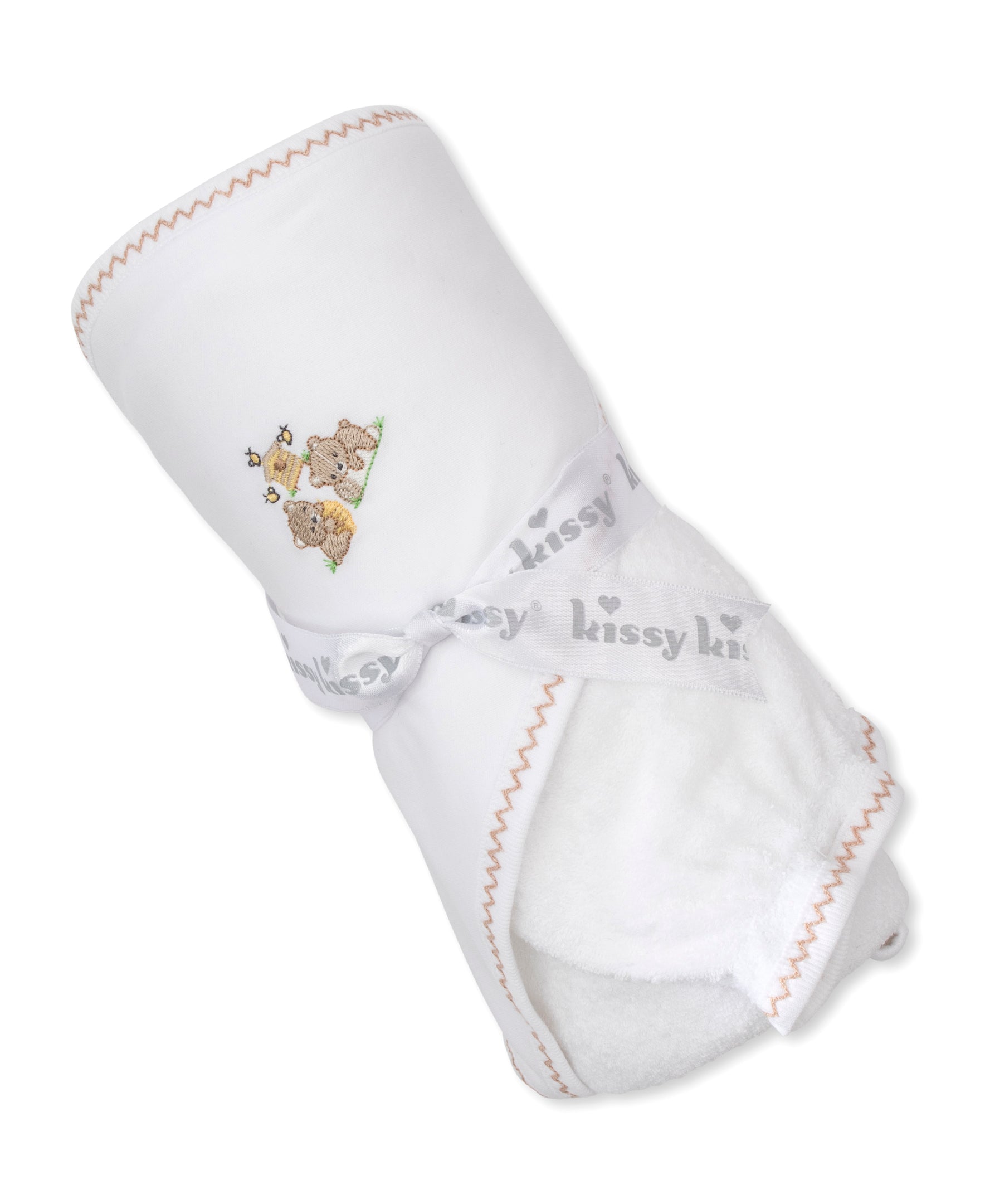 Kissy Kissy Kids New Born Unisex White Towel