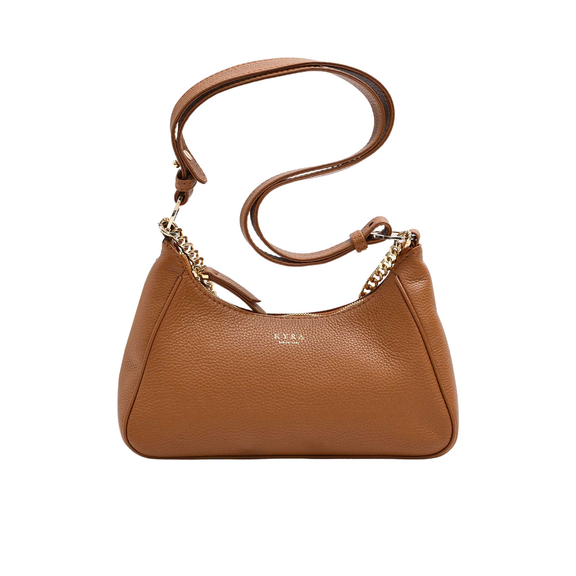 Kyra Women's Ivy Camel  Calf Handbag