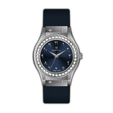 Monteva Harmony Hub Ladies Blue Arabic Dial Watch