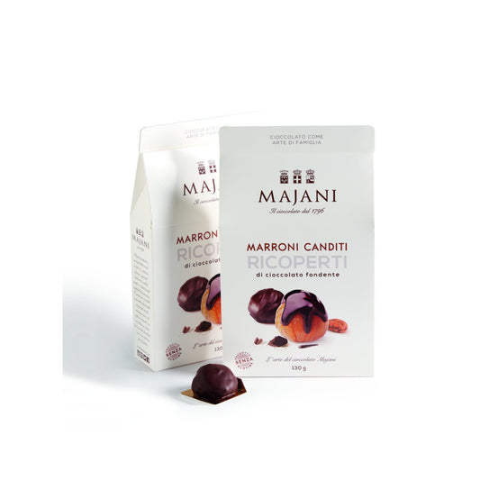 Majani Marron Glaces Chocolate Covered 130g