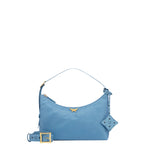 MCM Women's Aren Hobo in Recycled Nylon and Monogram Print Leather