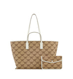 MCM Women's Himmel Shopper in Lauretos Raffia Jacquard