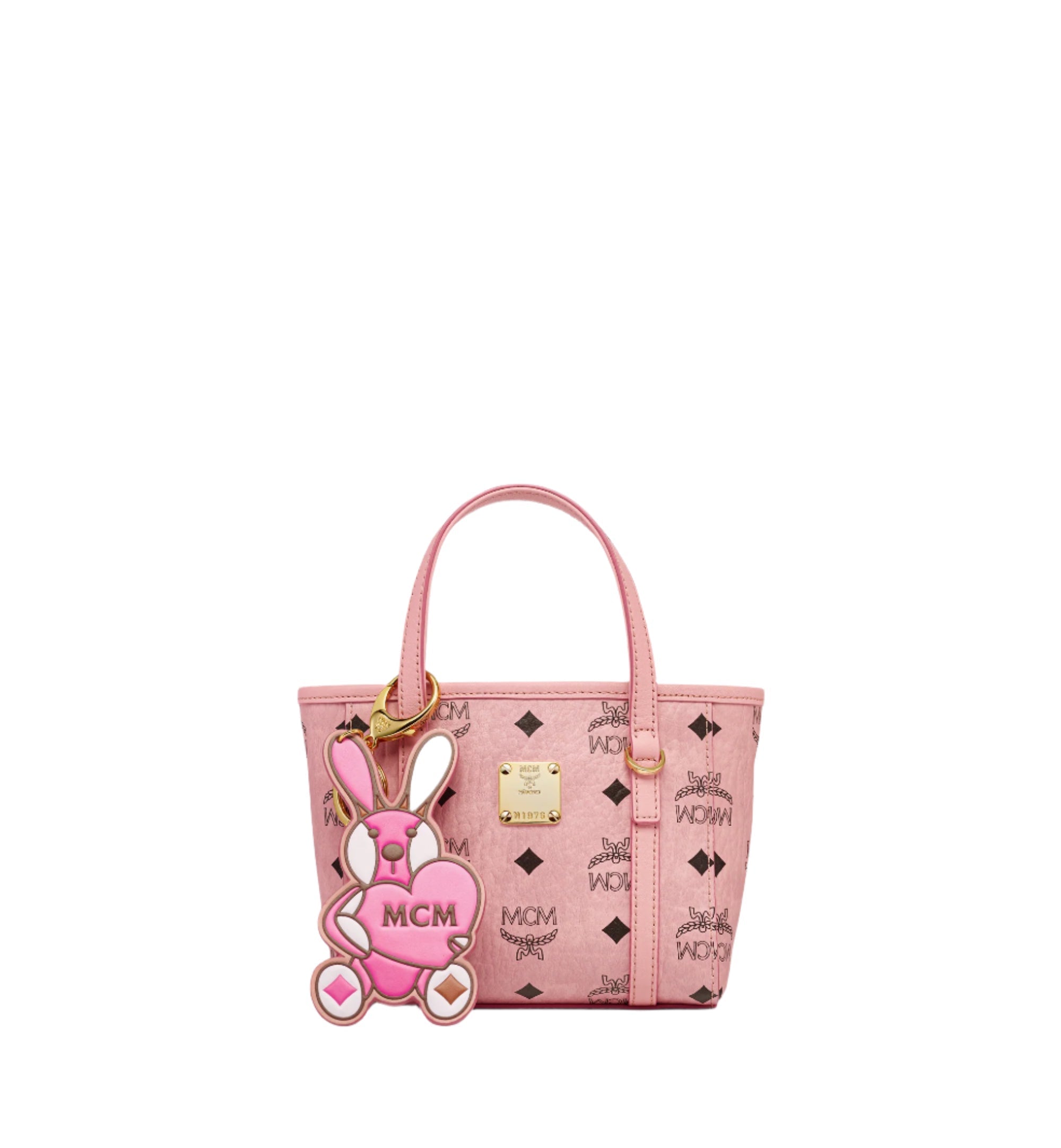 MCM Women's Pink TONI Mini Shopper